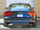 AWE: 2012-2015 Audi A7 C7 3.0T - Touring Edition Exhaust System w/ Quad Outlet Chrome Silver Tips
