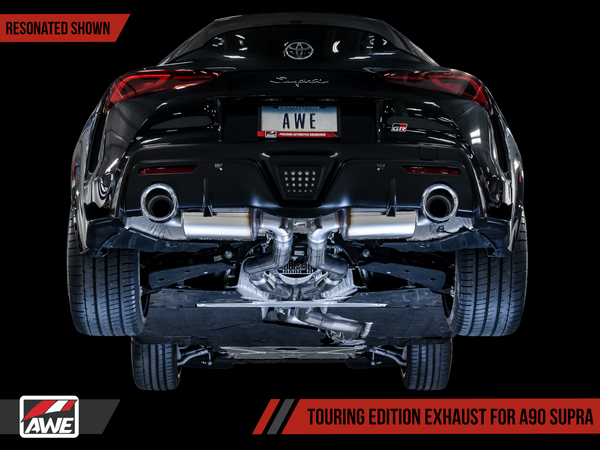 AWE: 2020-21 Toyota Supra A90 - Resonated Touring Edition Exhaust (5