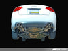 AWE: 2006-2008 Audi B7 A4 3.2L - Touring Edition Quad Tip Exhaust System w/ Diamond Black Tips