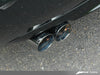 AWE: 2006-08 Audi B7 A4 3.2L - Track Edition Quad Tip Exhaust System (Polished Silver Tips)