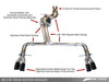 AWE: 2013-2020 Audi S5 3.0T - Track Edition Exhaust Diamond Black Tips 102mm
