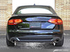 AWE: 2009-12 Audi A4 2.0T B8 - Touring Edition Dual Outlet Exhaust (Polished Silver Tips)