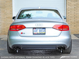 AWE: 2009-2016 Audi S4 3.0T - Touring Edition Performance Exhaust w/ 90mm Diamond Black Tips