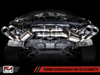 AWE: 2020-21 Chevrolet Corvette 6.2L C8 - Touring Edition Exhaust (Quad Chrome Silver Tips)