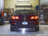 AWE: 2009-17 Volkswagen CC - Touring Edition Exhaust (Dual Outlet Diamond Black Tips)