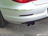 AWE: 2009-2017 Volkswagen CC - Touring Edition Performance Exhaust System (Diamond Black Tips)