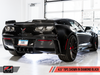 AWE: 2014-2020 Chevrolet C7 Corvette Stingray|Z51|Grand Sport - Track Edition Axleback Exhaust (Diamond Black Tips)