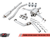 AWE: 2017-19 Honda Civic Type R FK8 - Touring Edition Exhaust w/ Front Pipe (Triple Diamond Black Tips)