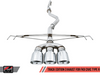 AWE: 2017-2019 Honda Civic Type R FK8 - Track Edition Exhaust with Front Pipe Triple Diamond Black Tips