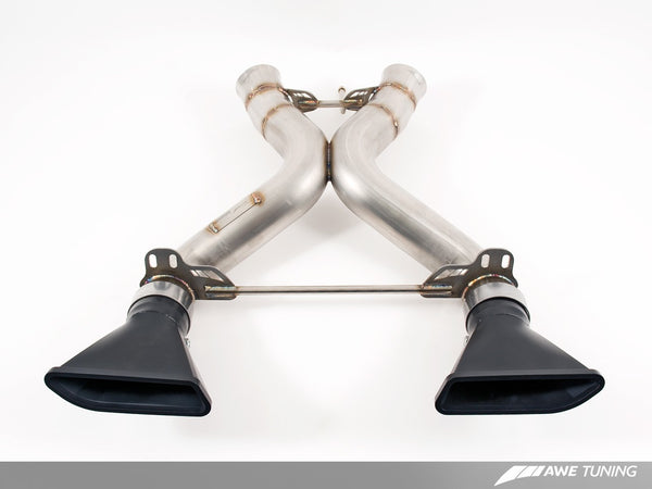 AWE: 2012-2014 McLaren MP4-12C - Performance Exhaust System (Black Tips)