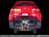 AWE: 2011-2013 Volkswagen Golf R - SwitchPath Exhaust System w/Diamond Black Tips