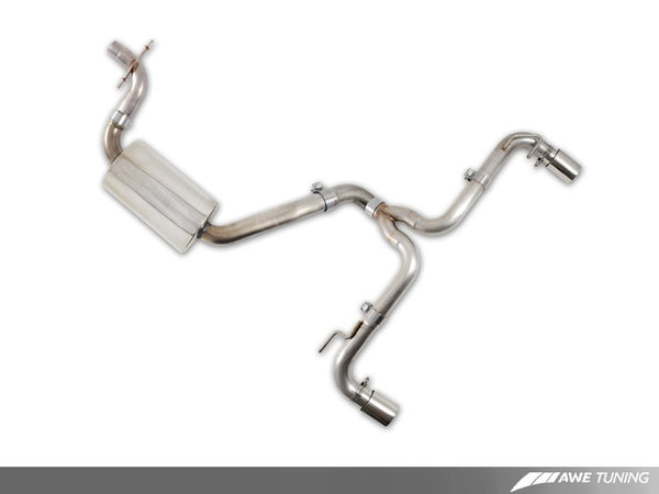 AWE: 2010-14 Volkswagen GTI MK6 - Performance Catback (Chrome Silver Round Tips)