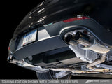 AWE: 2011-13 Porsche 970 Panamera - 2/4 Touring Edition Exhaust (Chrome Silver Tips)