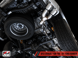 AWE: 2019-21 Ford Ranger - 0FG Exhaust w/ BashGuard (Dual Chrome Silver Tips)