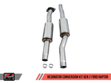 AWE: 2017-2020 Ford Raptor - Resonated Front Pipes Conversion Kit