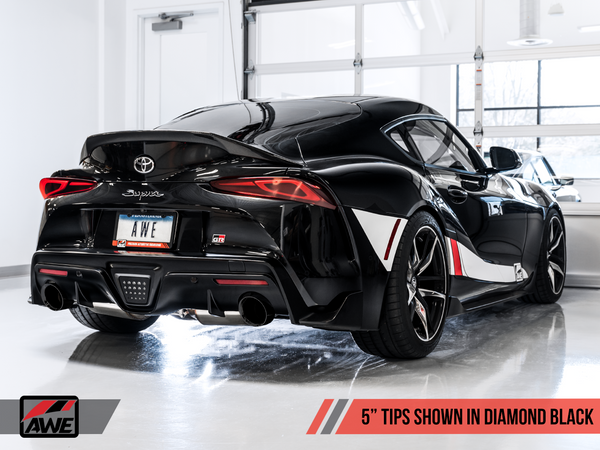 AWE: 2020-21 Toyota Supra A90 - Non-Resonated Touring Edition Exhaust (5