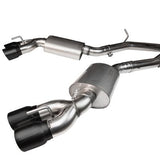 Kooks Headers & Exhaust:  2016 + CAMARO SS / ZL1 3" NON-CATTED EXHAUST SYSTEM W/ BLACK QUAD TIPS