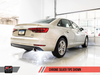 AWE: 2017-2021 Audi A4 B9 - Touring Edition Exhaust Dual Outlet Chrome Silver Tips