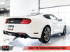 AWE: 2015-2020 Ford Mustang GT 5.0L - Touring Edition Catback Exhaust Quad Diamond Black Tips