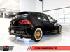 AWE: 2015-17 Volkswagen MK7 GTI 2.0T - Track Edition Exhaust (Diamond Black Tips)