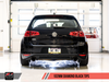 AWE: 2015-17 Volkswagen MK7 GTI 2.0T - Track Edition Exhaust (Diamond Black Tips)