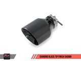 AWE: 2011-13 Volkswagen MK6 Jetta 2.5L - Touring Edition Exhaust (Diamond Black Tips)