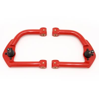 BMR:  1993-2002 GM F-Body Camaro/Firebird A-arms, upper, DOM, non-adjustable, polyurethane bushings (RED)