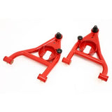 BMR:  1968-1974 GM X-Body Camaro/Firebird A-arms, lower, DOM, non-adj, poly bushings, rear bump stops (Red)