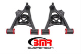 BMR:  1994-2004 New Edge Ford Mustang A-arms, lower, spring pocket, non-adj, poly, std ball joint