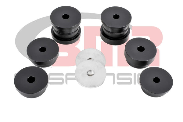 BMR:  2015-2018 S550 Mustang Bushing kit, rear cradle, delrin