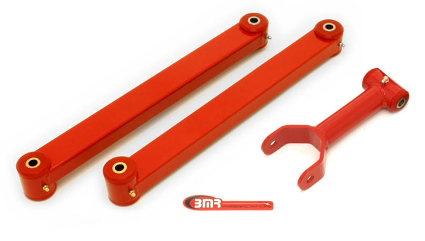 BMR:  2005-2010 S197 Mustang Rear control arm package (Level 1) Red