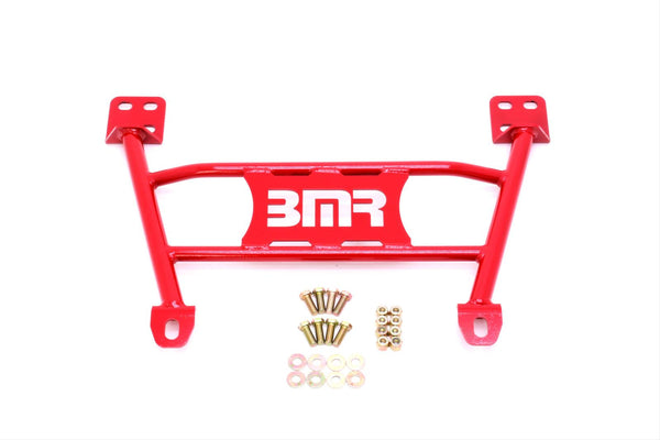 BMR:  2005-2014 Ford Mustang S197 Chassis brace, radiator support (Red)