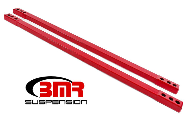 BMR: 2015-2018 Ford Mustang S550 Chassis jacking rails (Red)
