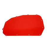 BMR:  1978-1987 GM G-body A/C delete panel, aluminum (Red)