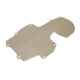 BMR:  1970-1981 GM F-body Camaro/Firebird A/C delete panel, aluminum (Bare)