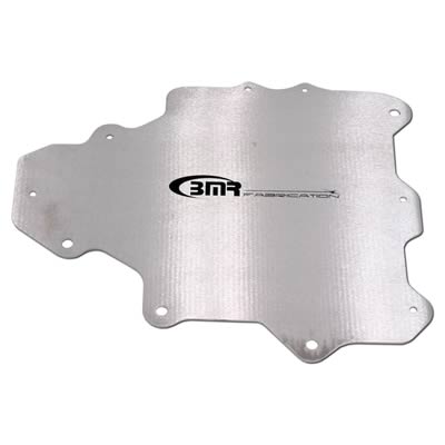 BMR:  1993-2002 GM F-body Camaro/Firebird A/C delete panel, aluminum (Bare)