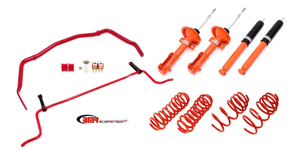 BMR:  2005-2010 Ford Mustang S197 Koni handling performance package (Level 2) (Red)