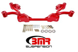 BMR:  1982-1992 GM F-body Camaro/Firebird K-member, no motor mounts, standard rack mounts (Red)