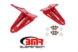 BMR:  2005-2018 Ford Mustang S197 Motor mount brackets (Red)