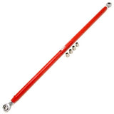 BMR:  2005-2014 Ford Mustang S197 Panhard rod, chrome moly, double adjustable, rod ends (Red)