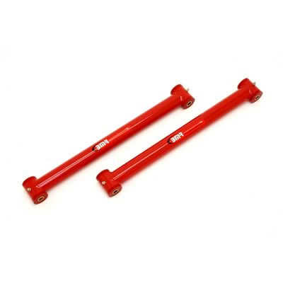 BMR:  1993-2002 GM F-Body Chevy Camaro / Firebird Lower control arms, chrome moly, non-adj, poly bushings (Red)