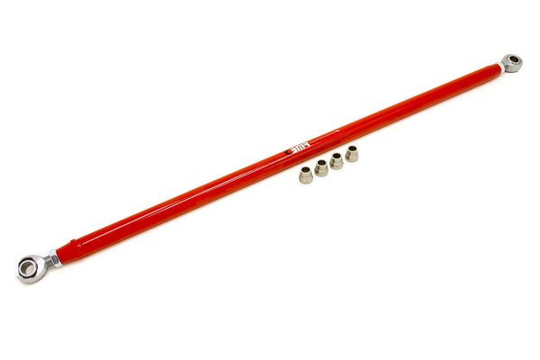 BMR:  1982-1992 GM F-Body Chevy Camaro / Firebird Panhard rod, DOM, double adjustable, rod ends (Red)