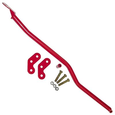 BMR:  1993-2002 GM F-Body Chevy Camaro / Firebird Panhard rod relocation kit (Red)