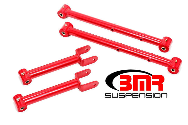 BMR:  1964-1967 GM A-body Rear suspension kit, non-adjustable (TCA034, UTCA010) Red