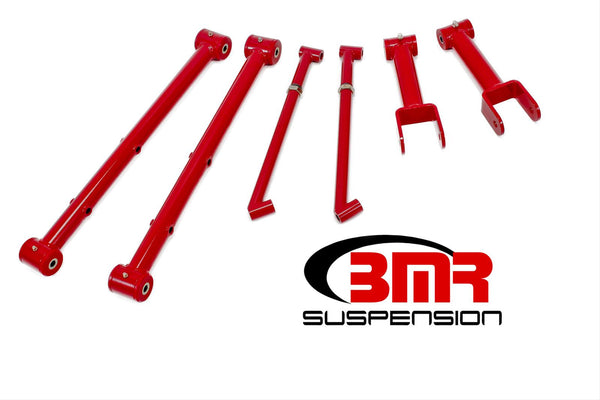 BMR:  1968-1972 GM A-body Rear suspension kit, non-adjustable (TCA034, UTCA004, RB002) Red