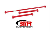 BMR:  1982-1992 GM F-Body Chevy Camaro / Firebird Rear suspension kit, on-car adjustable, poly TCA001, PHR002 (Red)