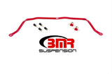 BMR:  1991-1996 GM B-body Sway bar kit with bushings, front, solid 32mm, SS design (Red)