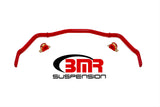 BMR: 2005-2014 Ford Mustang S197 Sway bar kit, front, hollow 38mm, 5-hole adjustable (Red)
