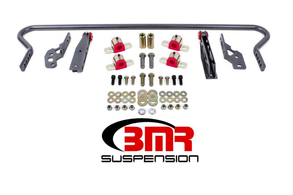 BMR:  2005-2014 Ford Mustang S197 Sway bar kit with bushings, rear, adjustable, hollow 25mm