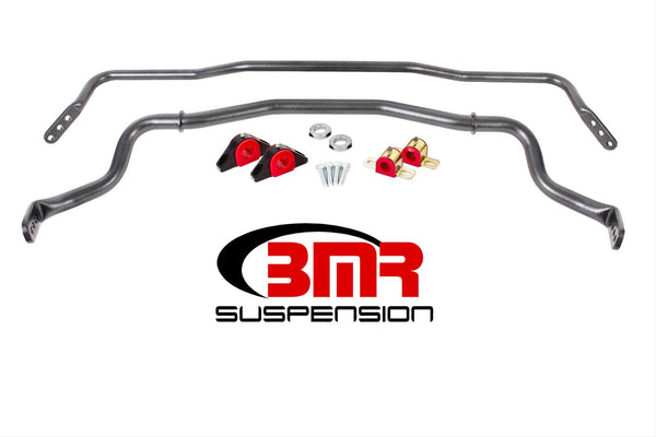 BMR:  2015-2018 Ford Mustang S550 Sway bar kit with bushings, front (SB044H) and rear (SB045H)